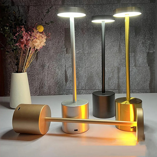 Retro Wireless Table Lamp: Atmospheric Lighting